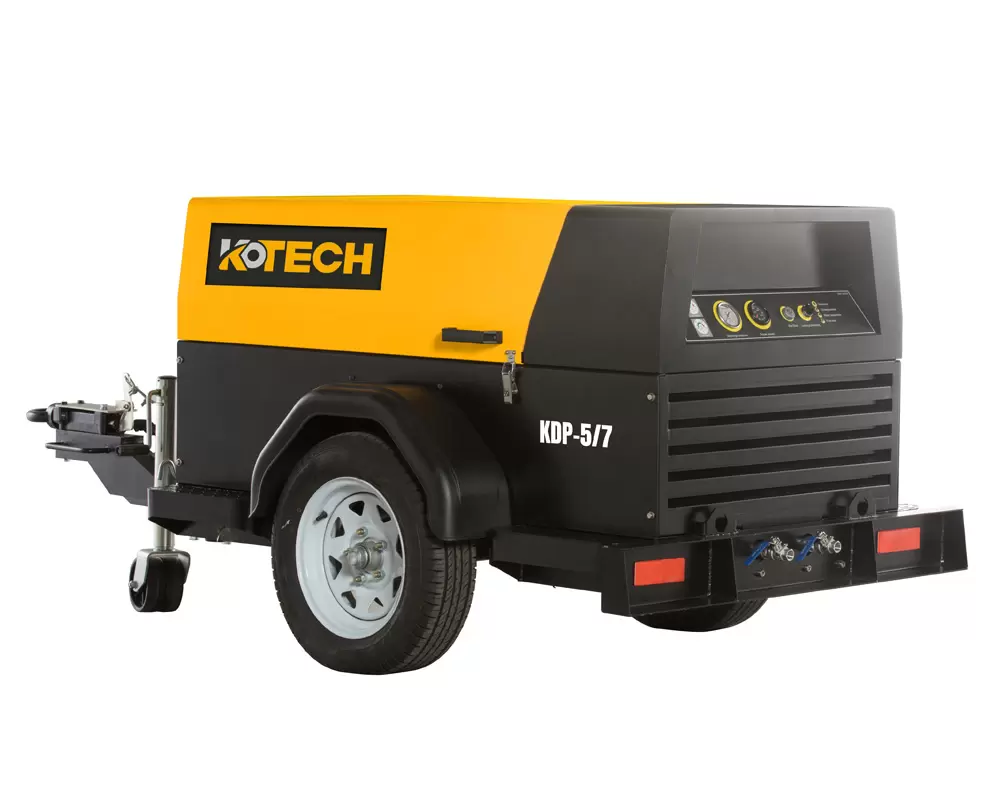 Kotech KDP дизельный передвижной компрессор
