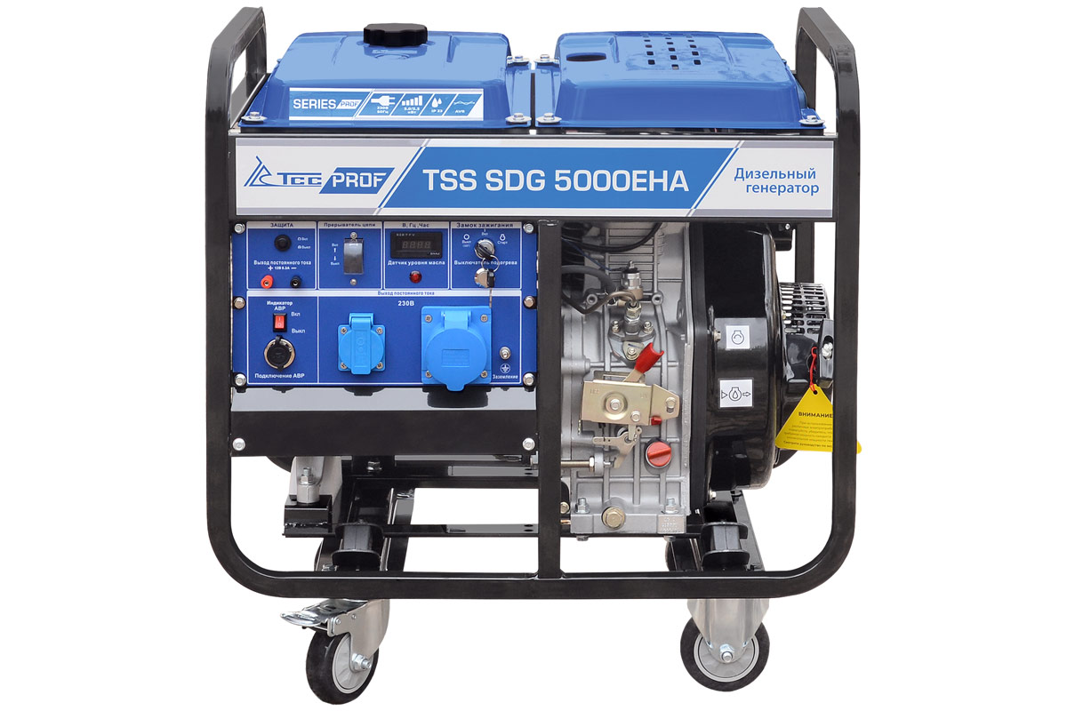 Дизель генератор TSS SDG 5500EHA с АВР