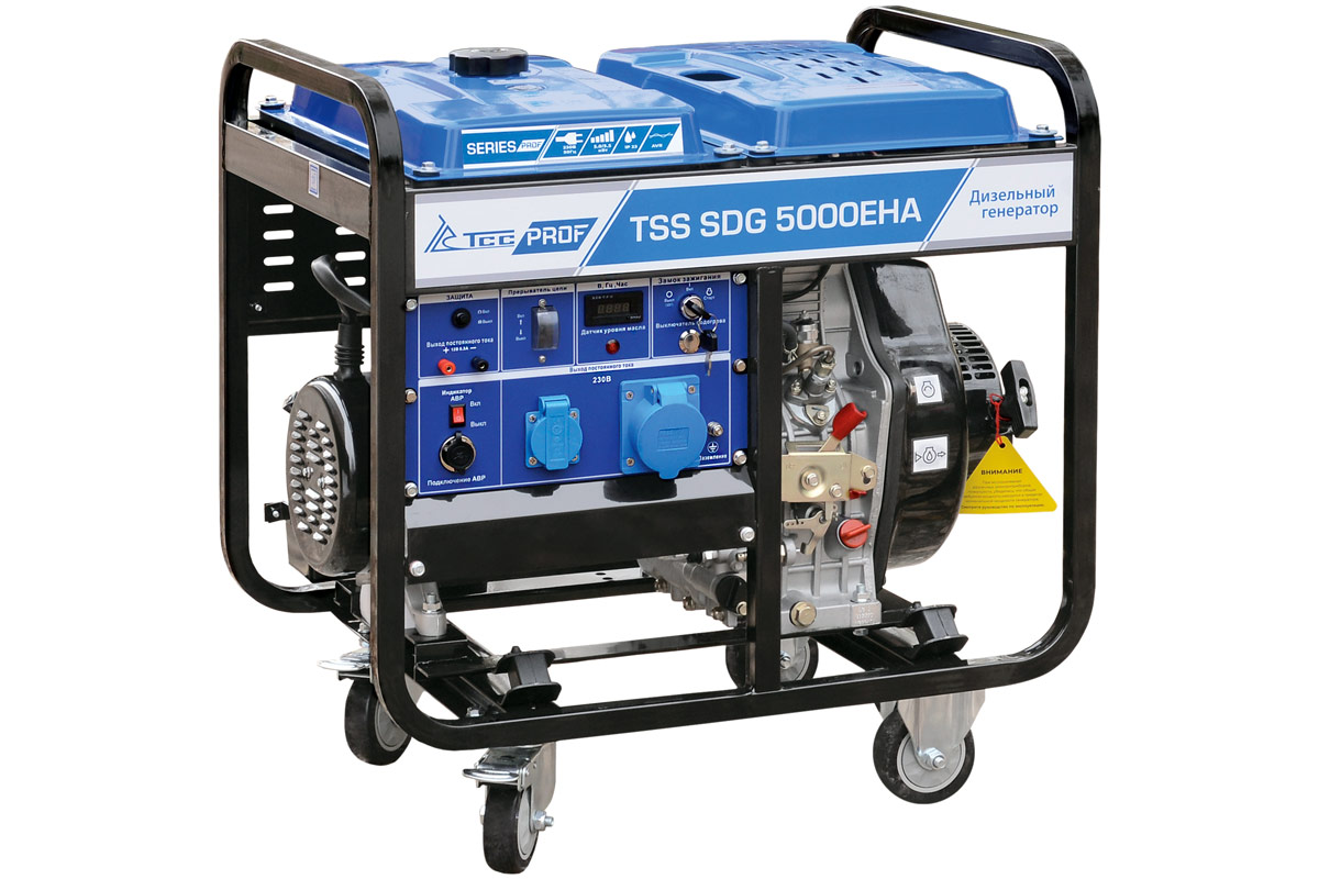 Дизель генератор TSS SDG 5500EHA с АВР