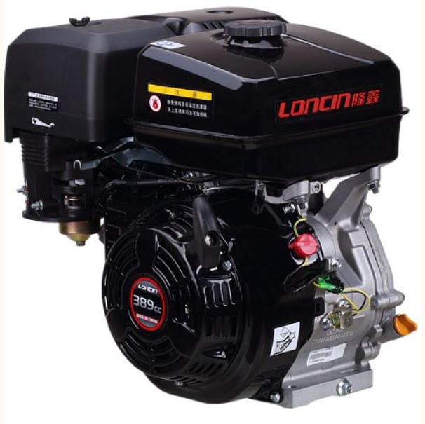 Двигатель бензиновый Loncin G390F(Ø25mm) TSS RH-500L/Engine TSS RH-500L, №10 (Q500-10)