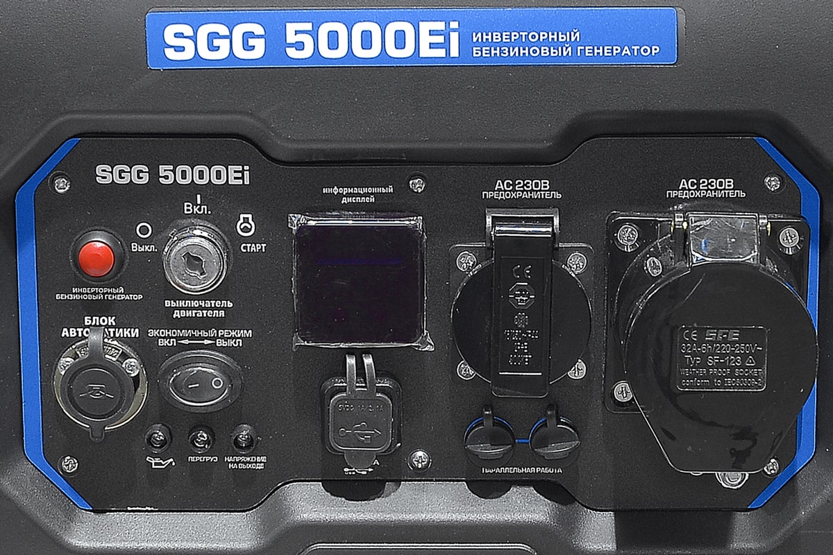 Бензогенератор инверторный TSS SGG 5000Ei