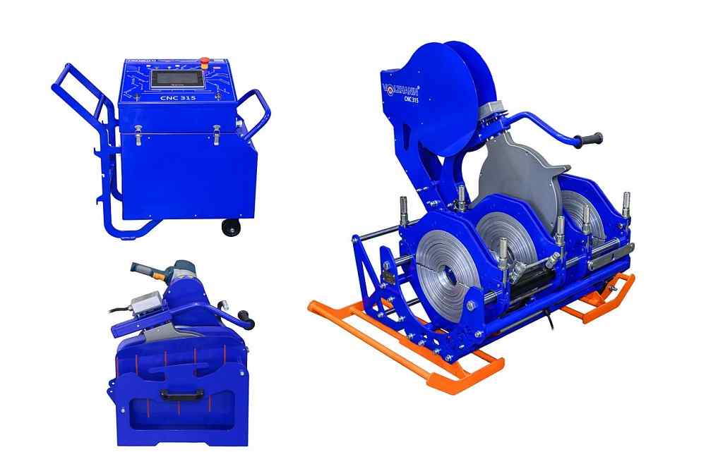 Стыковой сварочный аппарат VOLZHANIN 315 CNC высокой степени автоматизации