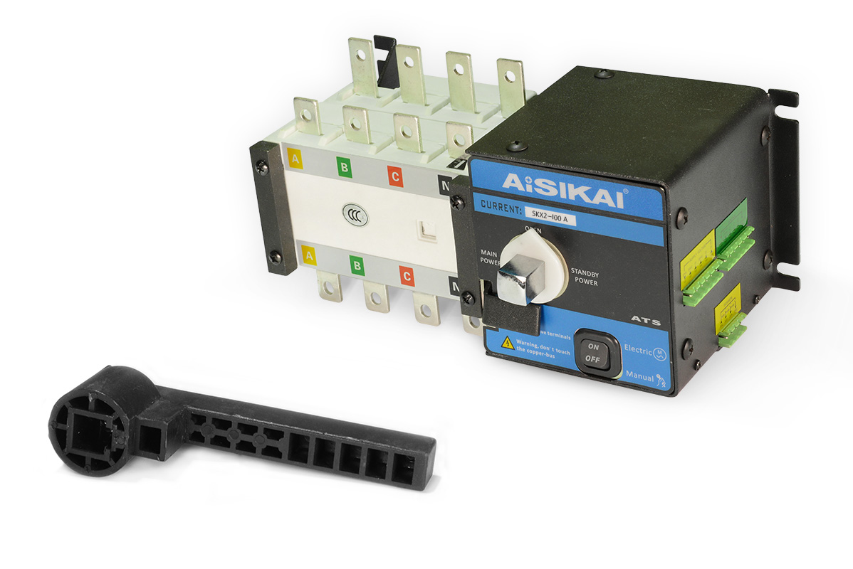 Реверсивный рубильник (Блок ATS)  SKT2 100A