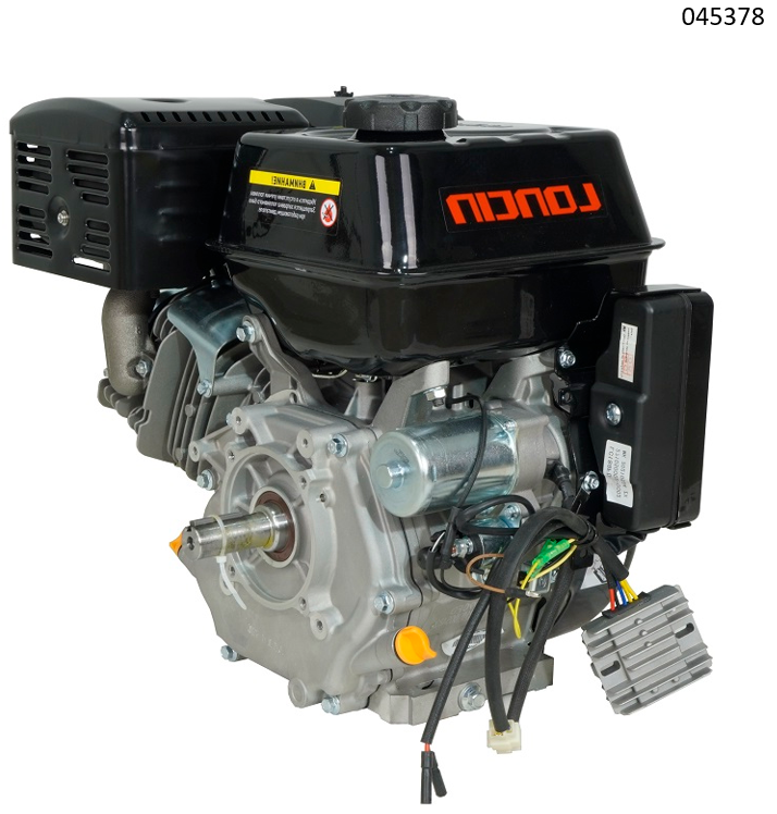 Двигатель бензиновый Loncin G390FD (A type Ø25mm, 5А)/Engine Loncin G390FD (A type Ø25mm, 5А)